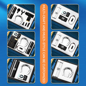 Ensemble cadeau de luxe personnalisé pour le Nouvel An, agenda de bureau pour client 2026, ensemble cadeau d'entreprise 2025, masseur vibrant pour le bien-être avec logo - Product Image 6