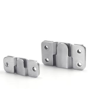 ตะขอเกี่ยวสแตนเลสแบบซ่อนรูปตัว M ติดผนังตัวเชื่อมต่อแว่นตาที่มั่นคงและการรองรับชั้นวาง - Product Image 1