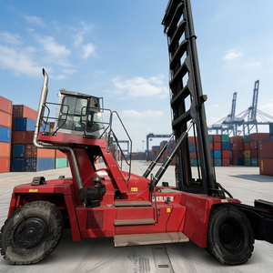 Best Seller 9Ton 10Ton kalmar container Handler 8 containers high cummins powered 2020 Year empty container Stacker DCT90 - Product Image 1
