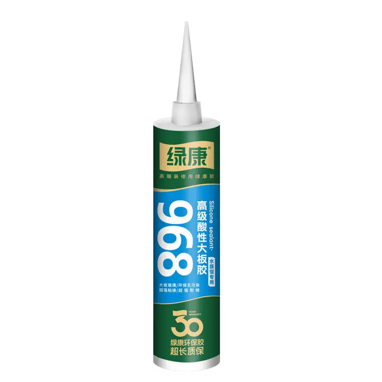 Glass Sealant Caulking Waterproof Silicone Sealant GP Acetic Silicone Glue Bathroom Sealing Silicone Gum for Fish Tank