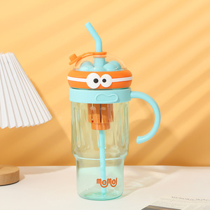 Bouteille d'eau en plastique grande capacité, mignonne, pour <span class=keywords><strong>café</strong></span> infusé à froid et thé aux fleurs, avec séparation thé/eau - Product Image 5
