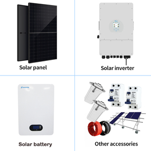 3kwh 5kwh 10kwh 15kwh 25kwh Solar Energy System Home Hybrid Solar Power System Pv Photovoltaic Solar for Solar Home System - Product Image 3