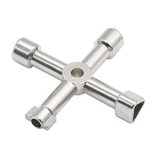Clé à fourche 4-en-1 polyvalente pour armoire électrique industrielle, ascenseur, boîtier de compteur, réparation de soupape de train - Product Image 3