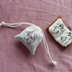 Hot Selling Recycled Cotton <b>Drawstring</b> <b>Pouch</b> Eco-friendly Storage Jewelry Bag With Logo Custom - Product Image 1
