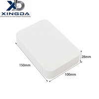 Boîtier de réseau en plastique ABS 150*100*28mm, boîte de jonction en plastique, boîtier de sortie pour carte PCB