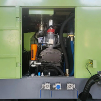 Compresseur d'air haute pression diesel sur chenilles, 31m³/min, 25 bars, refroidi par air, compresseur à vis portable pour le forage