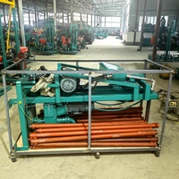 Mini-pompe hydraulique électrique portable de 100 m, haute efficacité, pour forage de puits d'eau, machine de forage, fournisseur chinois CE, meilleur prix
