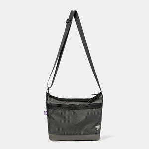 Sac bandoulière léger en maille pour homme, petit format, pour les trajets quotidiens, décontracté, avec compartiment pour téléphone, couleurs unies gris, violet, vert - Product Image 5
