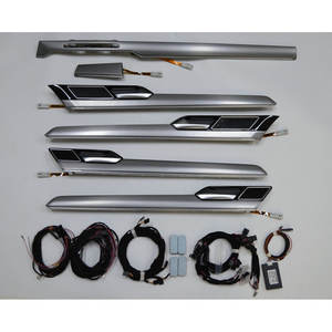 Pannello Strumenti Argento Metallizzato con Luce Ambientale Multicolore a Quattro Porte, Adatto per VW <span class=keywords><strong>Passat</strong></span> B8 8.5 <span class=keywords><strong>Arteon</strong></span> - Product Image 3