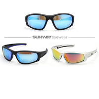 Lunettes de soleil de sport polarisées cyclisme protection de conduite mode hommes pêche ombre UV400 PC lentille vélo Sport de plein air lunettes de soleil