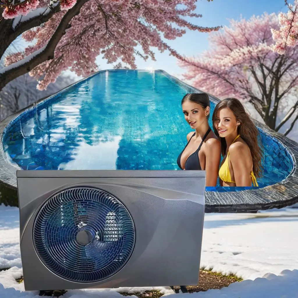 Bomba aquecedora PPool 7KW 10KW 15KW 20KW 25KW Piscinas de natação domésticas Aquecedor de água sistema de aquecimento com bomba de calor