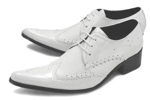 Zapatos de Vestir para Hombre, Diseño Nuevo, Modernos, con Cordones, Punta en Pico, Aumentan la Estatura, Impermeables y Transpirables - Product Image 3