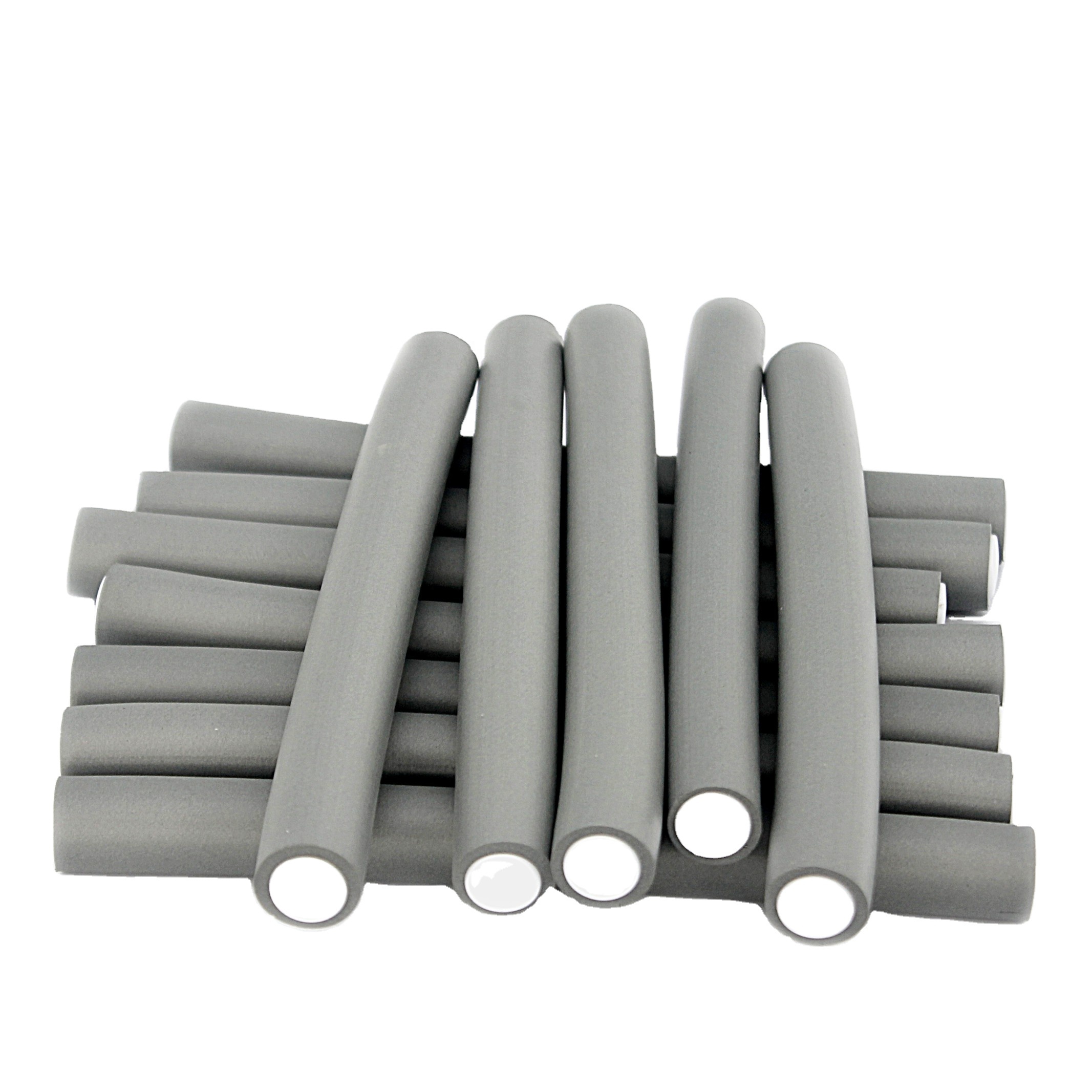 Лидер продаж 2020, новый год, продукция, черные мягкие ролики для волос, гибкие перьевые стержни для женщин