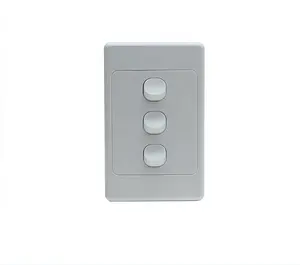 Te los productos para la importación de 40000 veces Clipsal 2000 serie estándar australiano 3 pandilla interruptor de pared