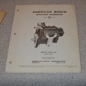 Lista de Piezas de Repuesto Originales de Magneto para <span class=keywords><strong>Aviación</strong></span> Americana Vintage Tipo 7 Ru-1, Disponibles en Stock - Product Image 1