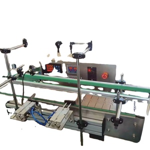 Wholesale Automatic Desktop Liquid Wine Whisky Filling Machine Glass <b>Plastic</b> Bottle Filling Machine With Conveyor Belt - Product Image 4