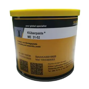 Precio bajo Kluberpaste ME 31-52 Grasa lubricante y pasta de montaje 750G para campo industrial