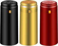 Capsules thermorétractables personnalisées en PVC pour bouteilles de vin – Couvercles de bouteilles thermoscellables
