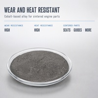 Poudre d'alliage de cobalt MIM Grade A60S pour inserts de siège de soupape et guides de tige de soupape frittés, pièces résistantes à l'usure