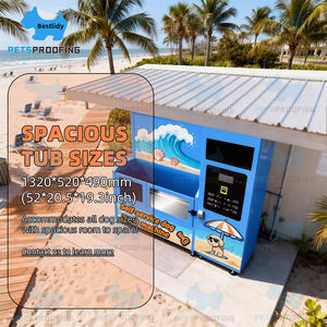 自動ペットウォッシュステーション セルフサービス販売機 大小動物用 ポータブルペット洗浄お風呂機 - Product Image 3