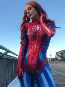 Cosplays Femme Gwen Film Spider Univers Parallèle Costume - Product Image 2