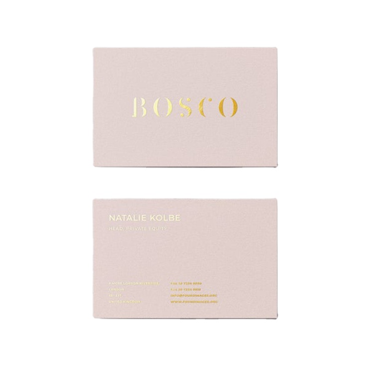 Editable Minimal Professional Gold Foil Pressed Download Digital Logo Instant Printable Business Card Template Mockup