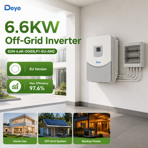 Nuovo <span class=keywords><strong>Inverter</strong></span> Solare Fotovoltaico Deye 6.6kW IP65 240VAC Monofase con WiFi Integrato per Sistemi Off-<span class=keywords><strong>Grid</strong></span> - Product Image 1