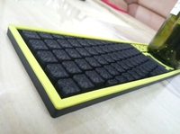 Tapis de Bar en caoutchouc personnalisé, tapis à boire de la bière, impression ou gaufrage avec logo personnalisé, unités