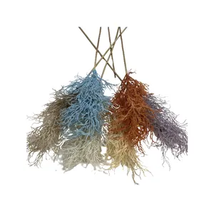 Reed tanaman hijau buatan, Reed sutra simulasi sentuhan asli