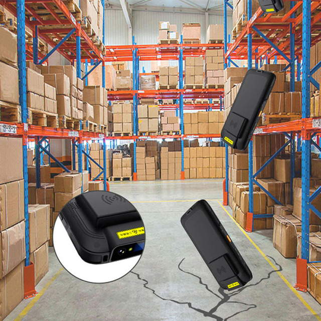 5.72 Inch Android Rugged Industrial Handheld PDA with GPS Face Recognition NFC 3GB RAM-in Stock for Warehouse/Logistics