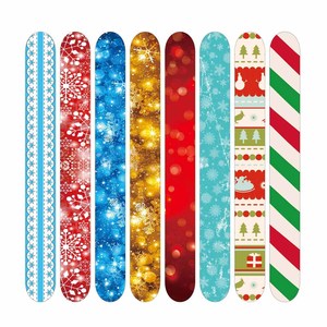 Original Custom Christmas Style Nail Files 100/180 Custom Logo Nail File