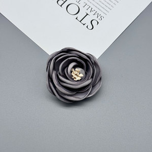 Yupu 3D Fabric <b>Flower</b> Hair Accessories Cloth Handmade Camellia For Clothing Shoes Hats Fashion Decor - Product Image 4