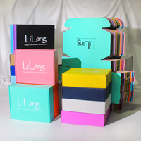 Boîtes d'Expédition Roses à Logo Personnalisé pour Petites Entreprises, Petites Boîtes Postales en Carton Ondulé pour Emballage Cadeau