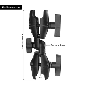 VINmounts ชุดซ็อกเก็ตไนลอนคอมโพสิตแบบคู่ขนาด 1.5 นิ้ว สำหรับข้อต่อแบบหมุนและแบบแร็ทเช็ต สำหรับขาตั้งกล้องขนาด C ขนาด 1.5 นิ้ว รุ่น VIN-C-DLG3A - Product Image 3