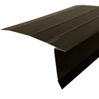 Perfil de tablero de techo de borde de goteo de aluminio tipo T estándar ASTM con buen precio en color RAL