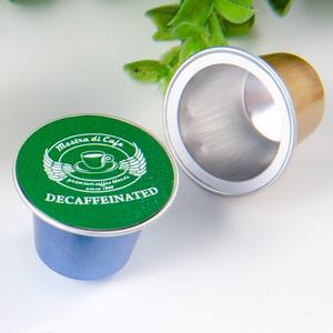 Kapsul Kopi Kosong Aluminium Foil Sekali Pakai Lucky <span class=keywords><strong>Time</strong></span> dengan Tutup, Kompatibel dan Dapat Disesuaikan - Product Image 3