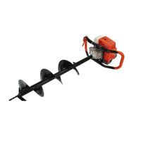 Tarière industrielle en métal EA620A, 63 cm³, 2 temps, 48F, pour creuser des trous, 1,65 kW, 7500 tr/min, certifiée CE, garantie 1 an