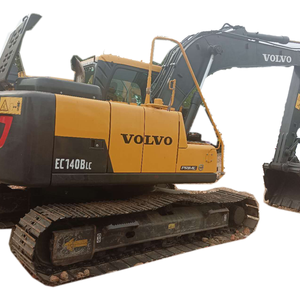 รถขุด EC140D วอลโว่ใช้แล้ว14TON รถขุดตีนตะขาบขนาดเล็กที่มีการรับรองเครื่องยนต์ EPA CE - Product Image 1