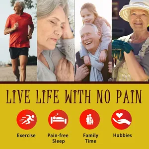 Nueva Crema para artritis reumatoide, crema para aliviar el dolor <span class=keywords><strong>de</strong></span> rodilla y cuello, espondilosis Cervical, dolor muscular, ungüento para reumatismo - Product Image 5