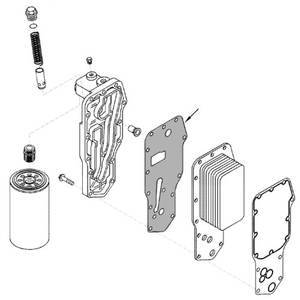 Junta del Enfriador de Aceite del Motor 5.9 LCumin's, Confiable, OEM 3942915, para Protección del Cabezal del Filtro - Product Image 3