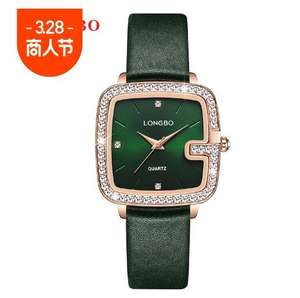 <span class=keywords><strong>LONGBO</strong></span> หน้าปัดขนาดใหญ่ดีไซน์คลาสสิก<span class=keywords><strong>นาฬิกา</strong></span>แฟชั่นผู้หญิงรูปตัว G <span class=keywords><strong>นาฬิกา</strong></span>หนังควอตซ์ผู้หญิงที่หรูหรา<span class=keywords><strong>นาฬิกา</strong></span>ผู้หญิงของขวัญ - Product Image 5