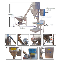 Remplisseur de tarière en poudre de qualité industrielle 5kg avec écran tactile Smart PLC