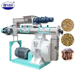 YUDA bas prix bentonite pin chat litière machines granulateur granulés faisant la Machine/moulin à granulés usine en gros