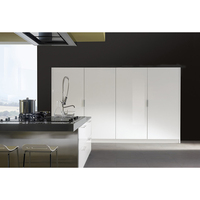 Armoires de cuisine modulaires en acier économiques à grande capacité pour usage domestique, dernier design