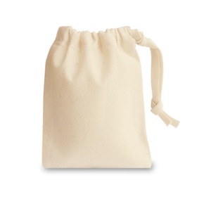 Cordon de serrage en coton 10x13 cm 100% coton biologique Gots certificat 2023 moins cher personnalisé écologique Logo imprimé sacs pour les femmes - Product Image 1
