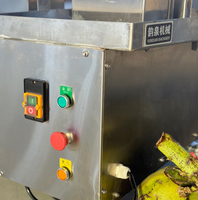 Groothandelsprijs Elektrische Kokosnoot Snijder Grote Capaciteit Kokosnoot Gemakkelijk Open Machine Kokosnoot Water Extractor Machine
