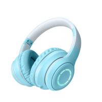 Headset Gaming Lipat Nirkabel Over Ear Hemat Biaya dengan Lampu LED
