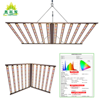 Lampu Tanam LED Spektrum Penuh 800W/1200W yang Dapat Diredupkan, Bodi Aluminium Tugas Berat IP65 untuk Pertumbuhan dan Pembungaan Pertanian Skala Besar dengan Garansi 5 Tahun