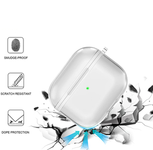 Étui antichoc en TPU souple transparent pour écouteurs pour Airpods <span class=keywords><strong>3</strong></span> 4 3e génération Pro 2 housse de transport - Product Image 6