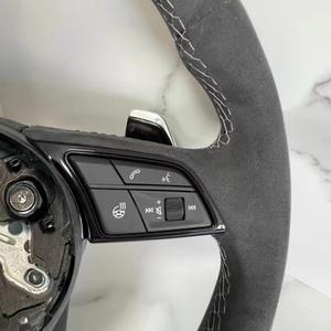 Personnaliser B9 carbone pour volant de sport en daim pour Audi A3 A4 A5 A6L A7 A8 RS3 RS4 Q7 A8 exclusif pour Audi A6 R8 RS7 - Product Image 5